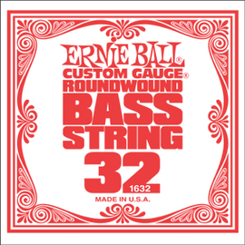 Струна для бас-гітар ERNIE BALL .032 Round Wound Bass P01632, image 
